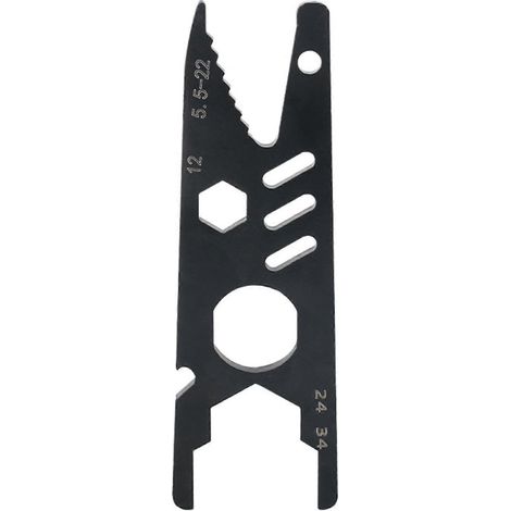 Clé à molette multifonctionnelle pour travaux électriques, maintenance, assemblage et réparations domestiques.-AquaForge (1/5)