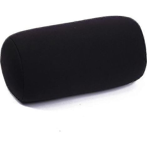 Coussin cylindrique multi-usage solide, noir