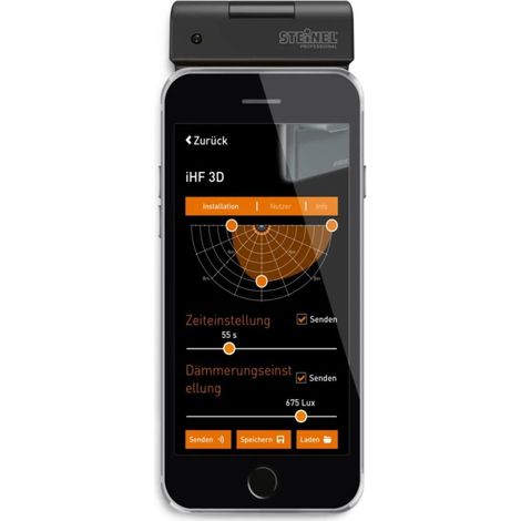 Télécommande Universelle STEINEL Smart Remote pour Régler les Détecteurs 3000 Contro Pro - 009151 (1/2)