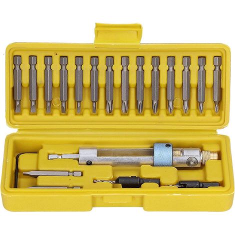 Schraubenausdreher-Bohrschrauber-Set mit HSS-Schraubendreherbit für elektrische Bohrmaschinen