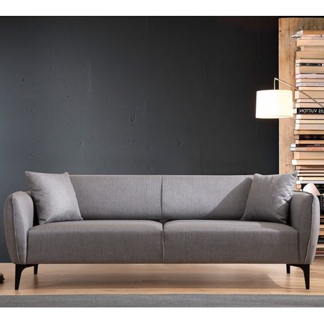 3-Sitzer-Sofa Belissimo Grau (1/5)