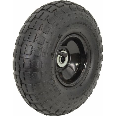 Rueda de carretilla awtools 10x3.50-4 4 capas antipinchazos (1/2)