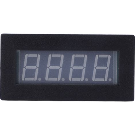 Compteur de tours numerique 4 chiffres afficheur LED tachymetre RPM multifonction avec cable alimentation 8-15V CC (1/5)