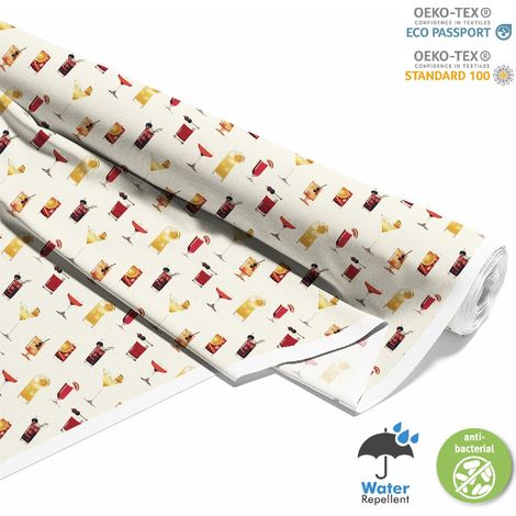 Outdoor Dekostoffe Oxford - Motiv Cocktail  DX8823 (1/5)