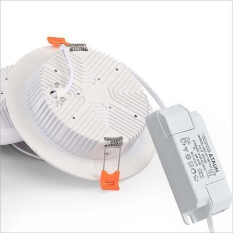Spot encastrable de salle de bain- Lot de 6 Spot LED Encastrable Salle de Bain IP44 tanche, 6 x 3W Spot Led Extra Plat, 4000K Blanc Neutre 470LM 2835 SMD, Led Spot Encastré 230V