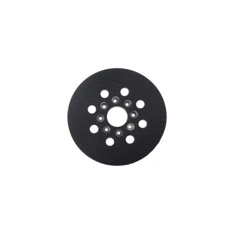 Plateau de ponçage 123 mm – Compatible Bosch PEX 220 A, GEX 125-1 AE, PEX 220 AE, Skil 7402/7490 – Tampon à 8 trous pour ponçage efficace