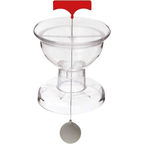 Appareil à cocktail Cocktail Master pour irish coffee – Versement à étages – En plastique transparent – Fabriqué en France – Kochstar