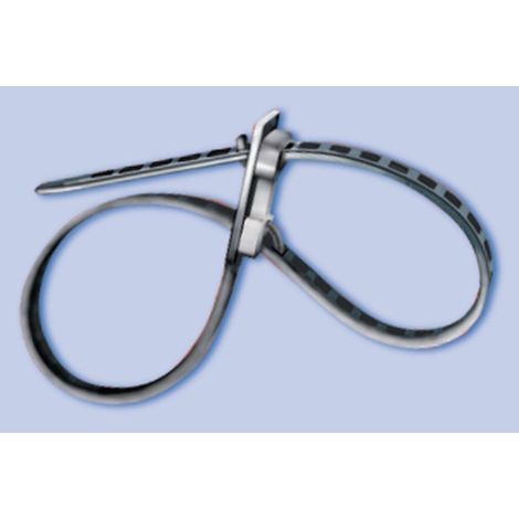 HellermannTyton SOFTFIX® bridas reabribles negras 260 mm