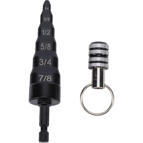Outil de sertissage en cuivre 6 en 1, extenseur de tubes CVC avec jeu de forets, mousqueton de 5cm pour 1/4 3/8 1/2 5/8 3/4 7/8, réparation de tubes AC. (1/5)