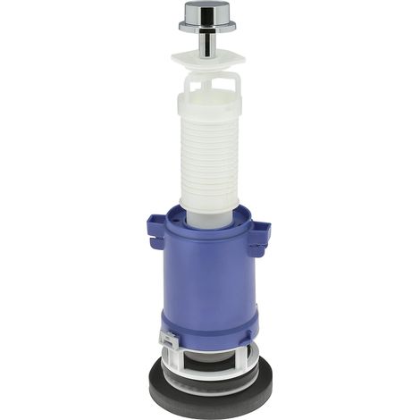 Mécanisme de chasse d'eau a tirette - ROUSSEAU - Certifié NF - Débit puissant 3,5 L/s - Réglable 255-455 mm