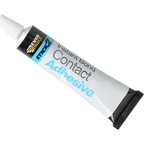 Everbuild S2CONADH STICK2 Instant Bond Contact Adhesive Tube 30ml EVBS2CONADH (1/3)