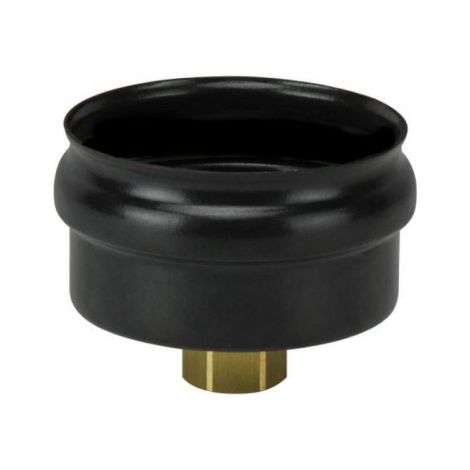 Evacuation des condensats 8 cm 80 mm pour tuyaux de poele a' pellets en acier porcelaine et manchon en laiton fourni sans joint