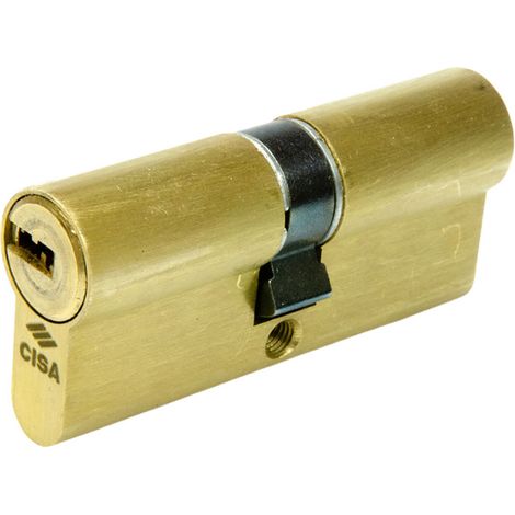 Zylinder asix 30x30 messingbeschichtet 1.0e300.07.0.0000.c5 cisa