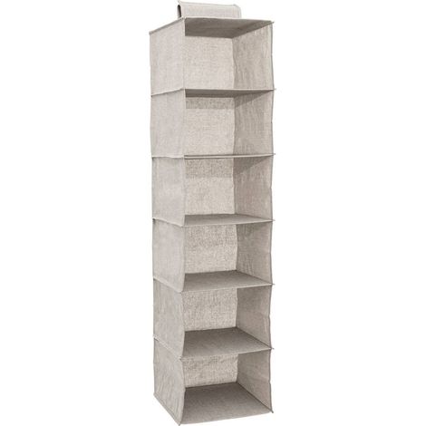 Funda de 6 compartimentos orga gris claro - 5five (1/2)