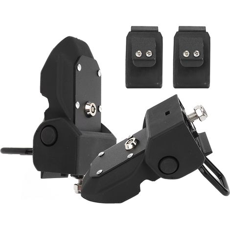 Loquets de capot avec goupilles et verrous à clé, compatibles avec Jeep Wrangler JL 2018+ (1/5)