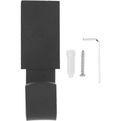 Crochet mural pour serviettes et vêtements en laiton noir, fixation au mur, porte-manteau de salle de bain, accessoire de quincaillerie, 1 pièce (1/5)