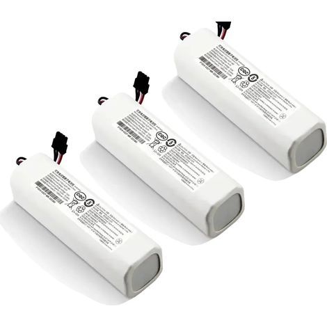 Batterie d'aspirateur robot, 12800mAh, Charge rapide, 3PCS, 14.4 V (1/2)