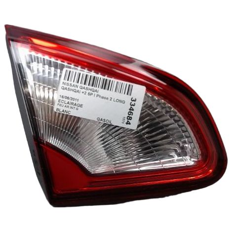 [PRODUIT D'OCCASION] Feu Arriere Interieur Gauche NISSAN Qashqai +2 I Phase 2 Long 2010-2014 ♻️ Ref Oe. 26559br01a - Garantie à vie (1/3)