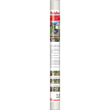 Telo TNT ONDULINE 100 gr. da utilizzare come elemento di separazione e stabilizzante per pavimentazioni in ghiaia o autobloccanti. - 1m x 10m