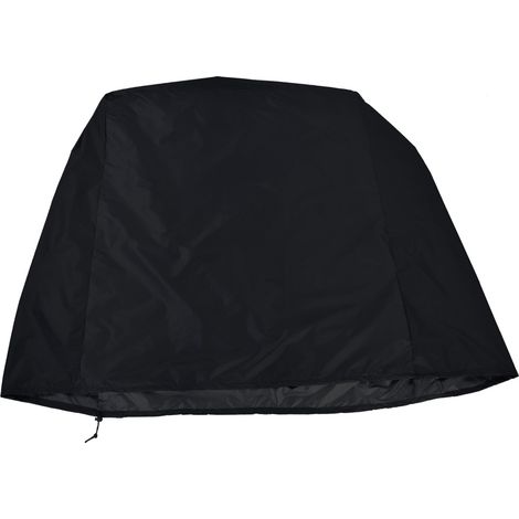 Wasserdichte Grillabdeckung, Gasgrillabdeckung für den Außenbereich, robuster Schutz, 97 x 56 x 112 cm (Schwarz) (1/5)