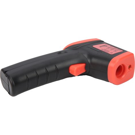 Thermomètre Infrarouge sans Contact HW600 - Mesure Précise avec Écran LCD Rétroéclairé (Rouge) (1/5)