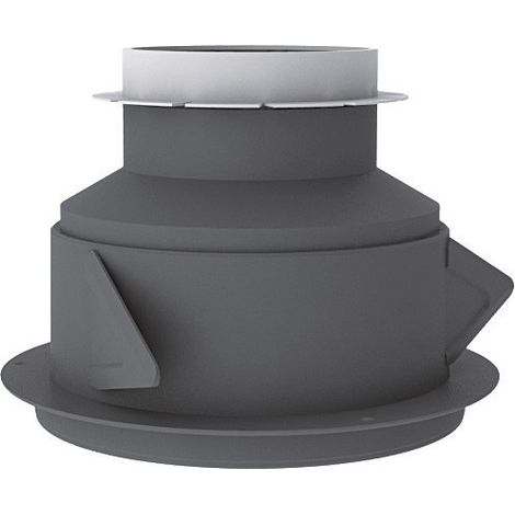 Atlantic – Manchon VMC 3 griffes – Réducteur en métal – Diamètre 125mm – Pour conduits d'air – Installation facile