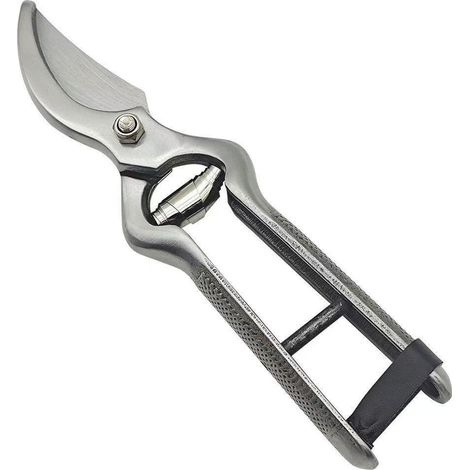 Sécateur tout acier de 20 cm – cisaille à branches convient pour l'aménagement paysager et la taille des arbres. (1/5)