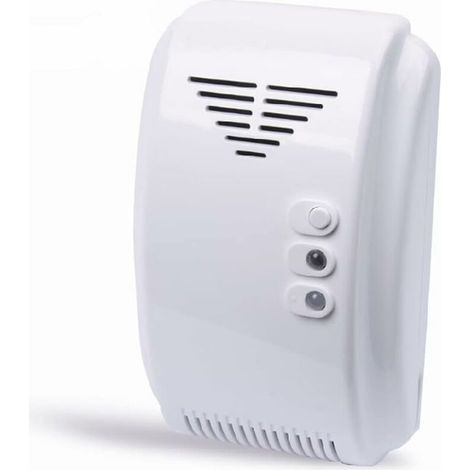 Détecteur de gaz,Betterlife 12V détecteur de gaz Alarme de capteur Propane Butane gpl Naturel Camping-Car Camping-Car RV Van ,Blanc (1/5)