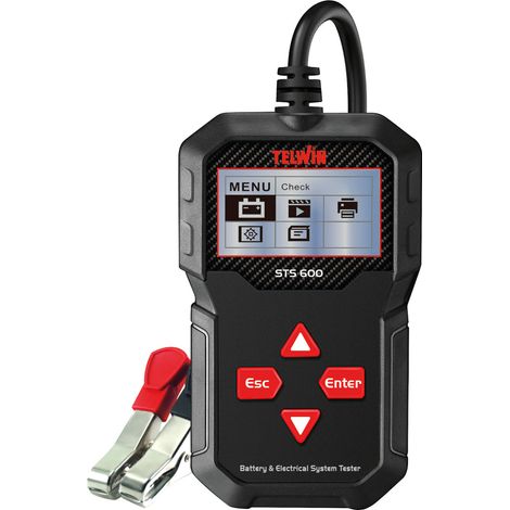 Testeur de batterie professionnel avec écran LCD. Telwin 804242