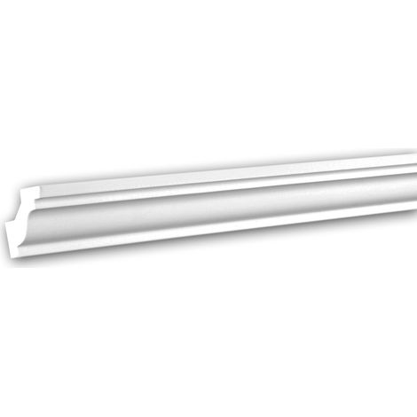 Cornice Moulding 150130F Profhome Flexible Moulding Coving Cornice Crown Moulding Neo-Classicism style white 2 m
