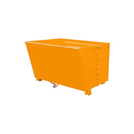 Bauer Späne-Stapelkipper BSS 150, lackiert, Gelborange