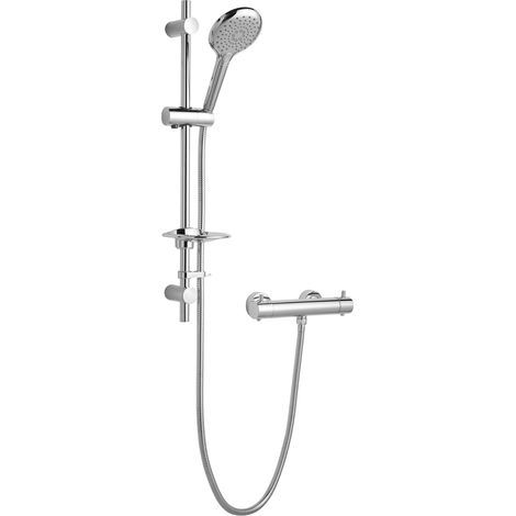 Deva Cool Touch Bar Shower Valve with Multi Mode Shower Kit - Chrome (1/2)