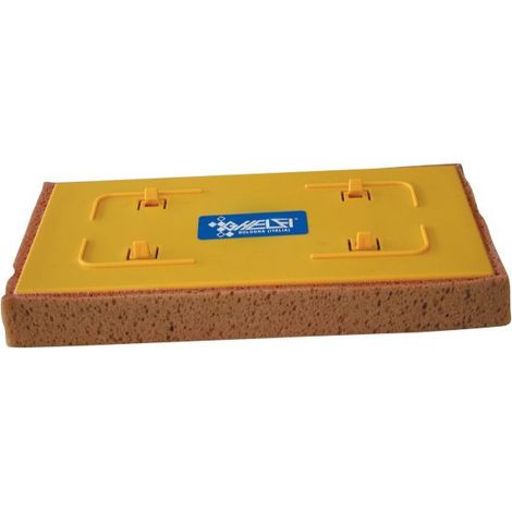 GHELFI Frattazzo 3211 RICAMBIO SPUGNA BEIGE 13x30x3 CM PER ART.3022