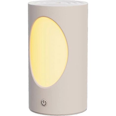 Diffuseur d'arômes portable rechargeable de 600 ml avec lumières LED colorées - Humidificateur d'air sans fil pour la maison et les voyages (1/5)