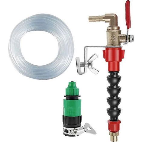 Pulvérisateur d'eau dépoussiérant pour machine de découpe, tuyau étanche à la poussière de 5 m (1/5)