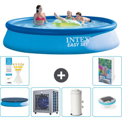 Intex Piscina Easy Set Rotonda - 396x84 cm - 7-pezzi  S1 (1/5)
