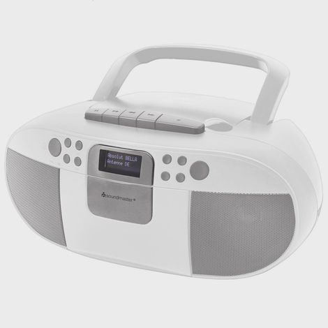 Boombox CD/MP3 Player with DAB+/FM Radio, USB, Cassette