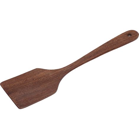 Cuillère en Bois Léger avec Texture Fine et Trou de Suspension, Idéal pour Cuisine et Cadeau, Longueur 30.5cm