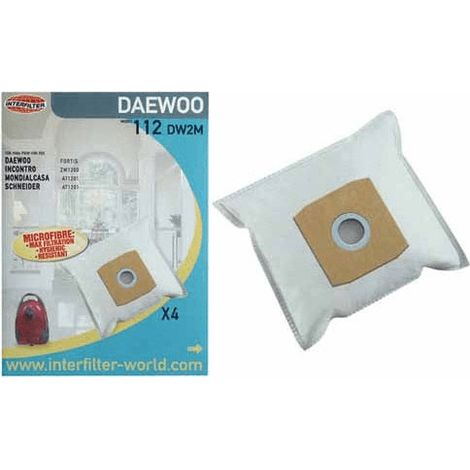 SACHET DE SACS LIVREE PAR X4 POUR PETIT ELECTROMENAGER   DAEWOO - 35600767 (1/2)