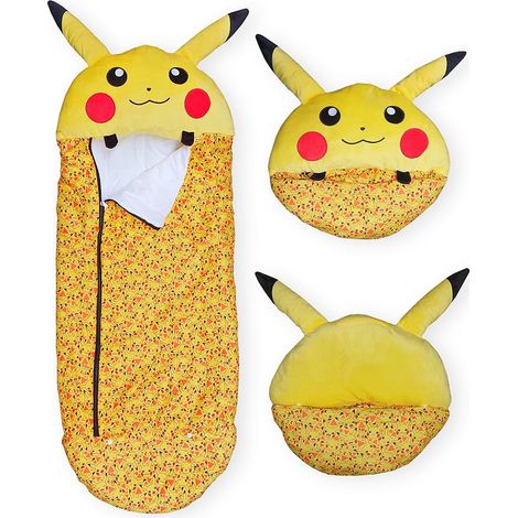 Sacco a pelo per bambini per l'asilo 50x130 Pokemon Pikachu (1/2)