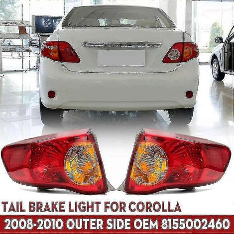 Luz de freno trasera exterior para automóvil Corolla 2008 2009 2010 8155002460 Edición derecha 0619
