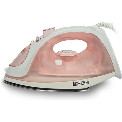 Fer à repasser Black Pear BFV 2006 - 2000W - semelle inox - Rose