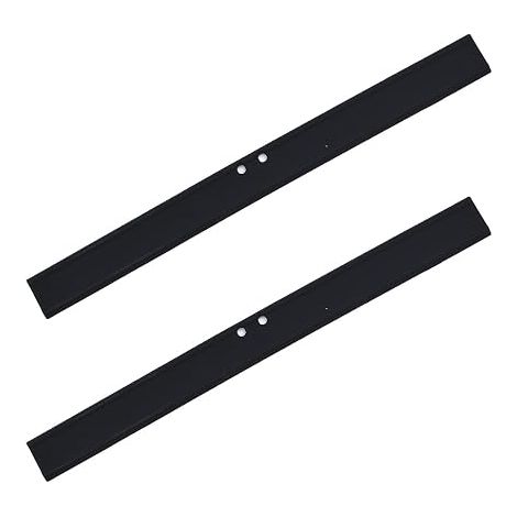2 Pcs 31cm Rubber Lip for Shower Squeegee White Silicone Replacement Lip for Old Rubber Shower Squeegee Soft (1/5)