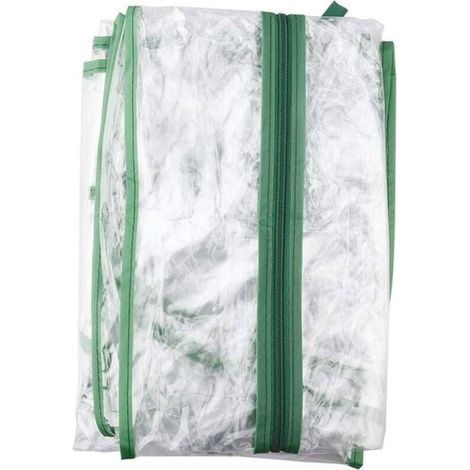 Housse de rechange pour serre à 3 couches, en plastique transparent, pour mini serre, pour cadre extérieur, accessoires de jardi (1/4)