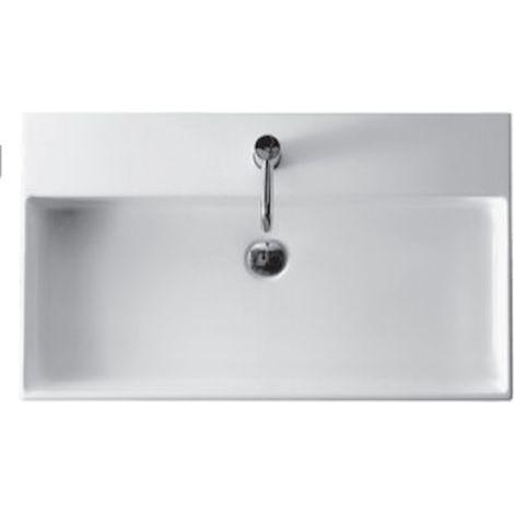 Lavabo Meg11 sospeso cm. 71x46 bianco lucido di Ceramica Galassia (1/3)
