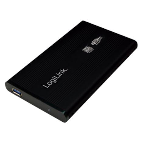 Logilink  Caja de almacenamiento  Caja para disco duro SATA de 2,5 pulgadas con USB 3.0 de aluminio  Disco duro  2,5"  SATA 3 Gb/s  USB 3.0 (1/5)