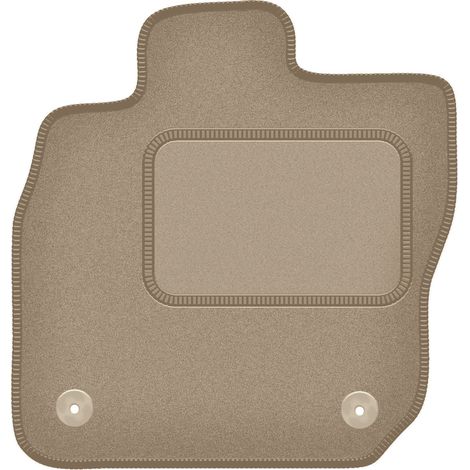 Tappetino in velluto per guidatore per: Skoda Superb IV station wagon, liftback (2023-) beige