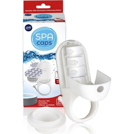 Gre Spa Dosing Cap Kit per il trattamento dell'acqua della Spa SCAPEPI20