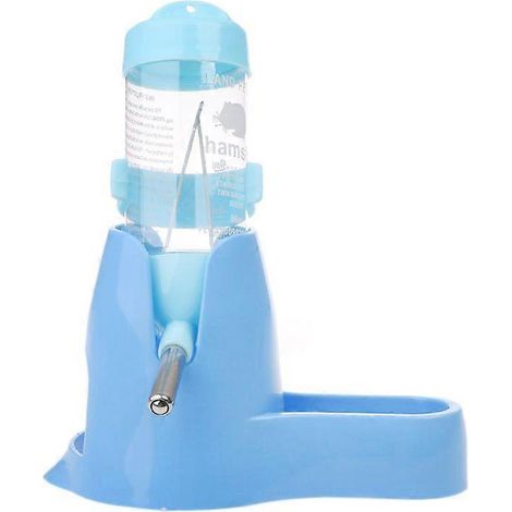 Bouteille d'eau multifonctionnelle pour hamster, mangeoire suspendue anti-goutte pour petits animaux (1/5)