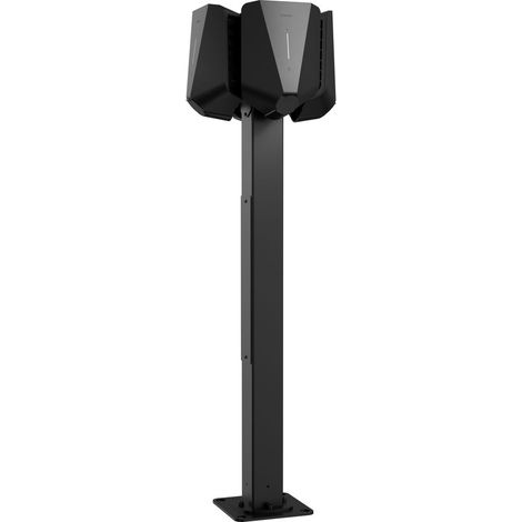 Easee Base BasePR 80x80 4-Way, Stele für bis zu 4 Ladestationen, 90324 (1/4)